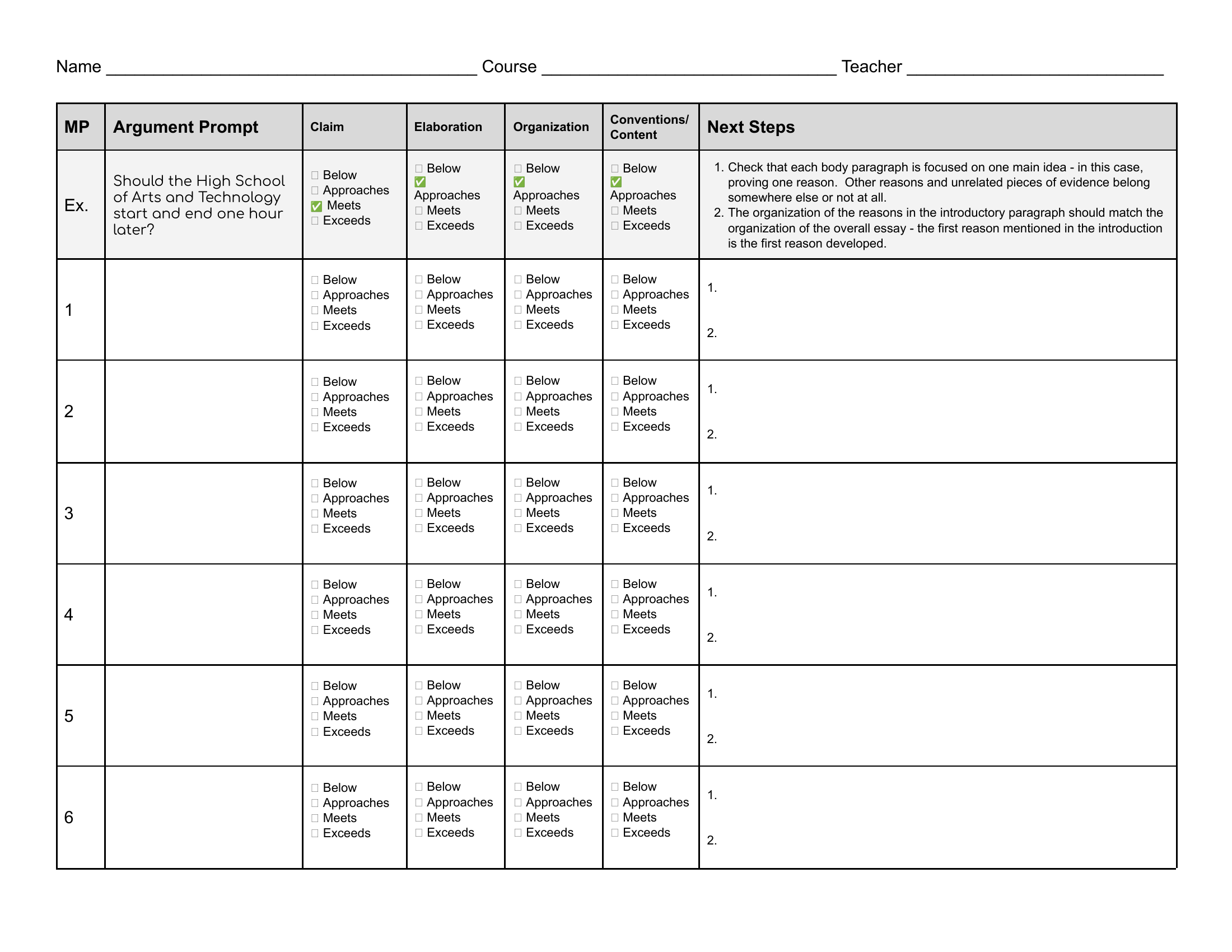 Original Argument Folder Cover Sheet, 2017–2018