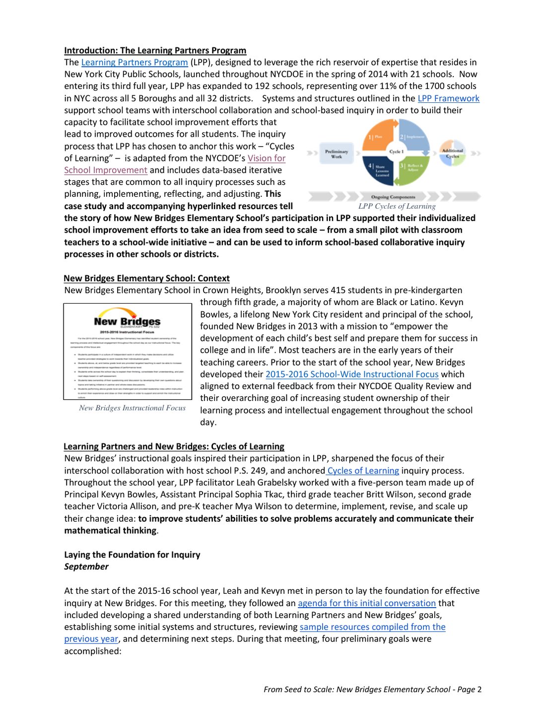 New Bridges case study interior page 2