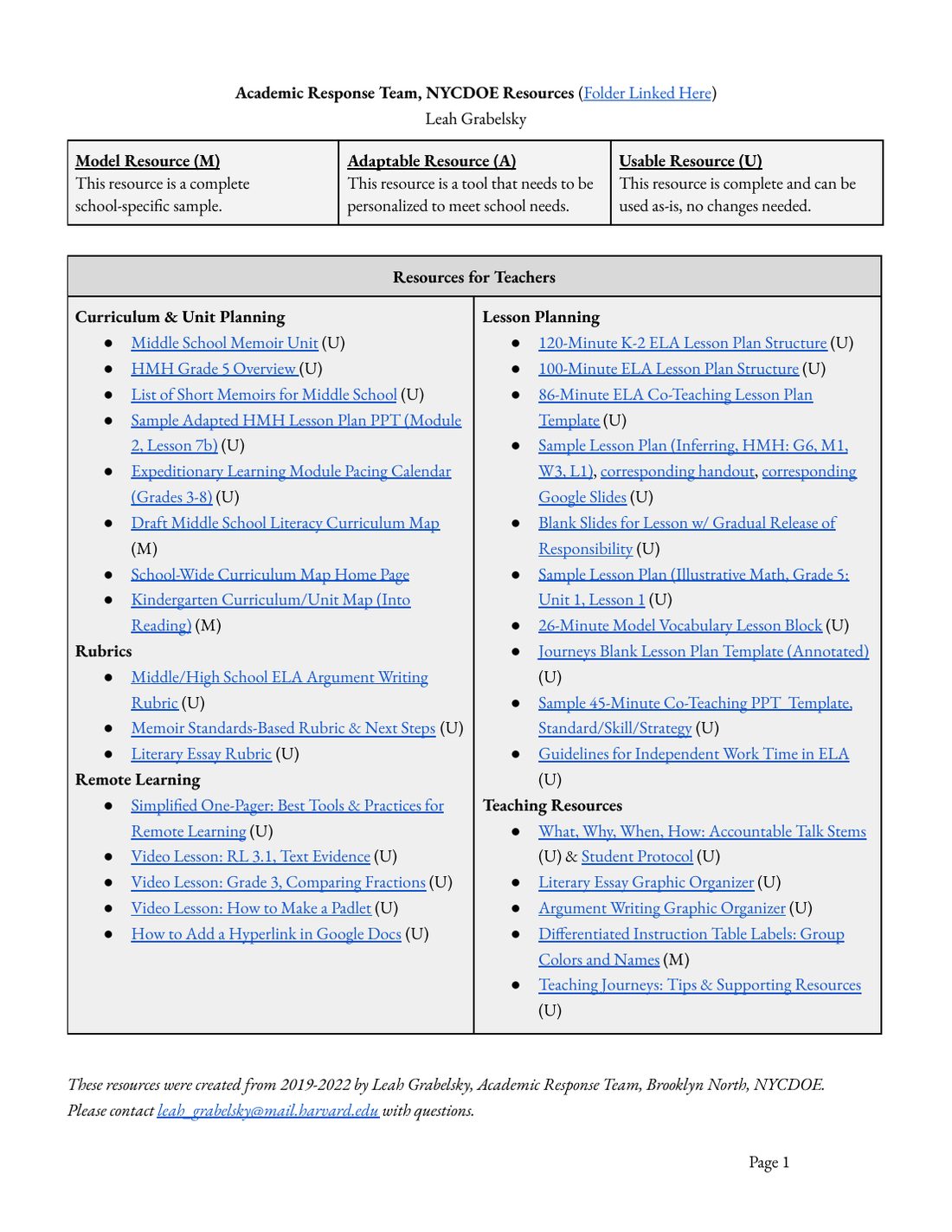 Remote instruction resource library